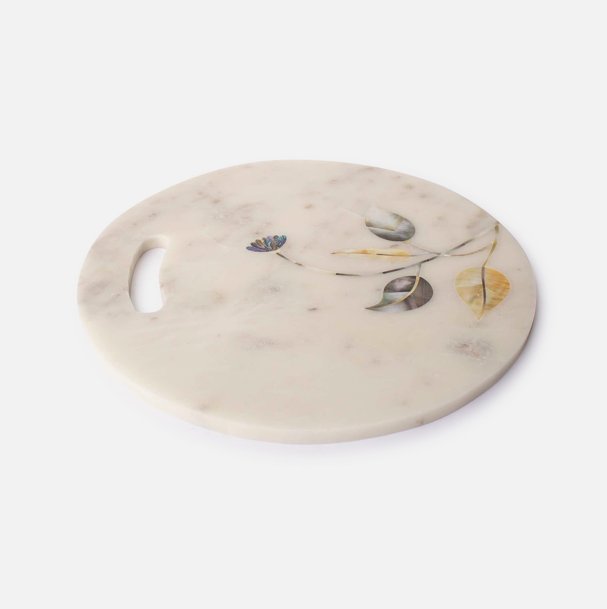 CHAMELI - IVORY MARBLE PLATTER