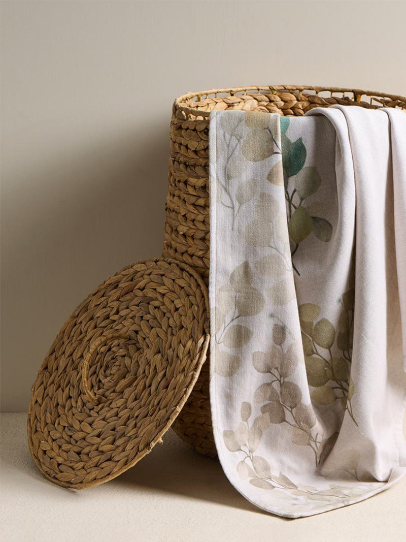 Autumn Print Cotton Bamboo Hammam Terry Bath Towel