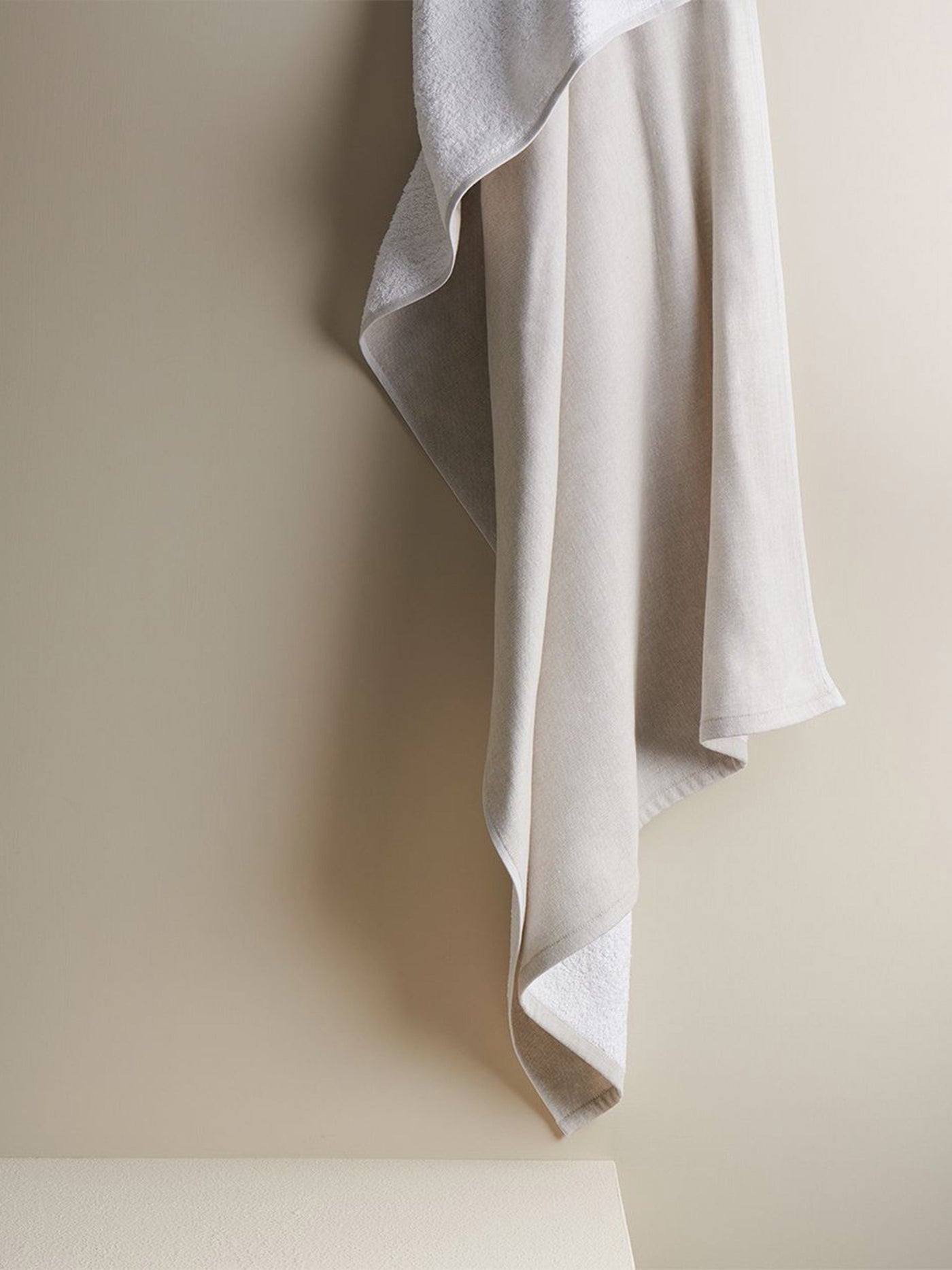 Earth Stucco Cotton Bamboo Hammam Terry Bath Towel Clay