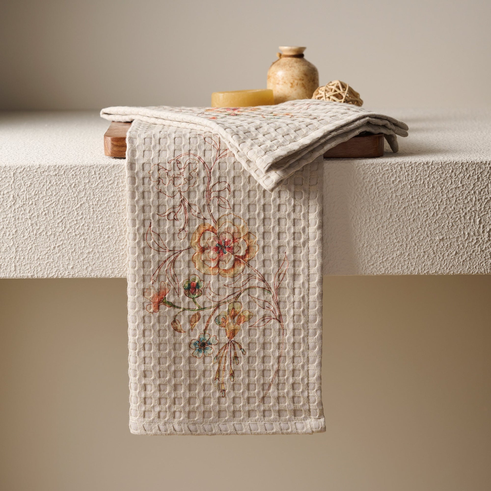 Sketchbook | Cotton Bamboo | Waffle | Hand Towel