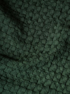Honeycomb Cotton Bamboo Waffle Bath Towel 
 |Verde