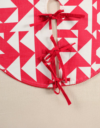 TREE SKIRT GEO PATTERN
