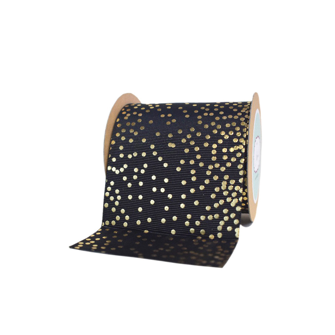 Gold Dots Ribbon