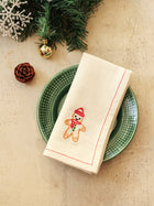 Gingerbread Man Napkin Gift Set