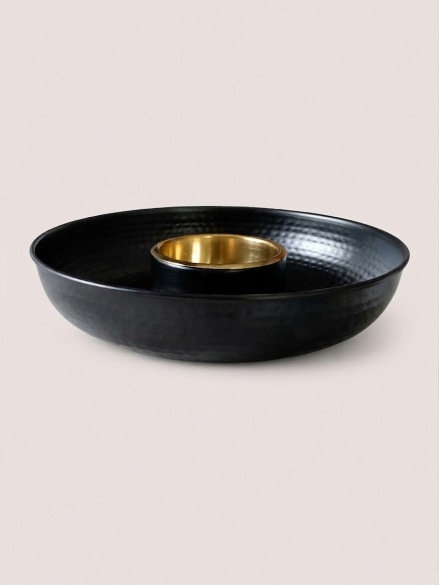 Obsidian - Dip & Chip Serving Platter