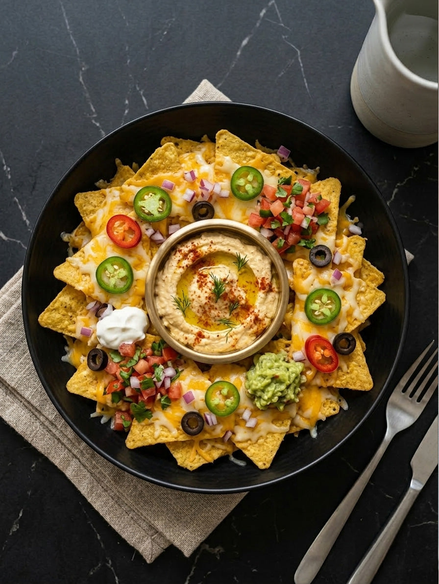 Obsidian - Dip & Chip Serving Platter