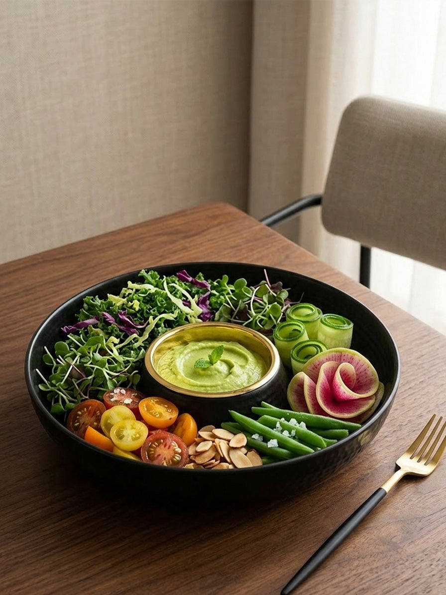 Obsidian - Dip & Chip Serving Platter