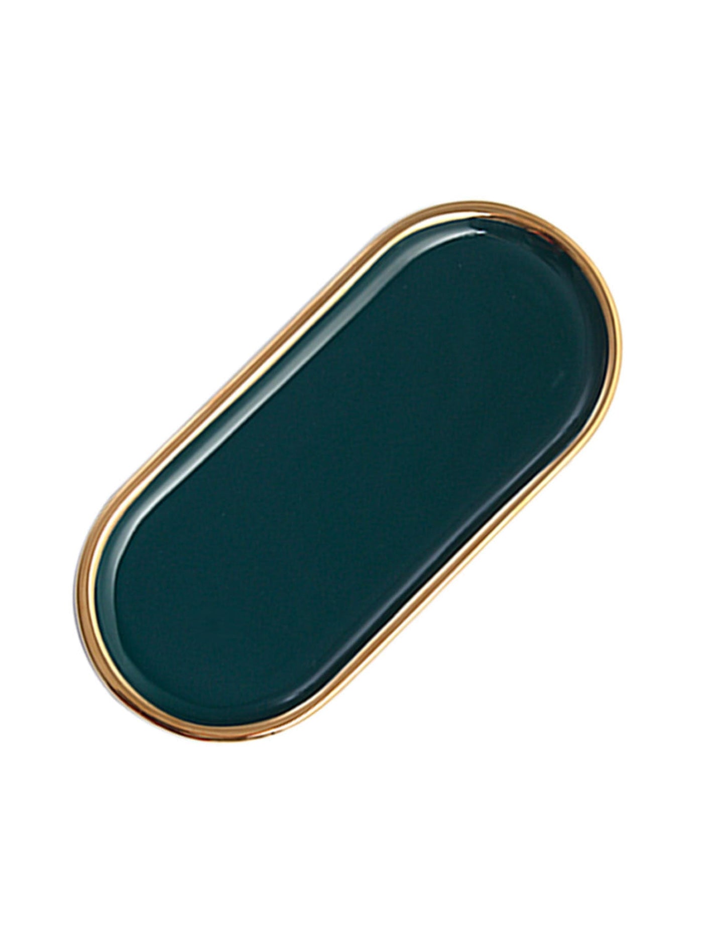 Elegance Green Cermic Platter