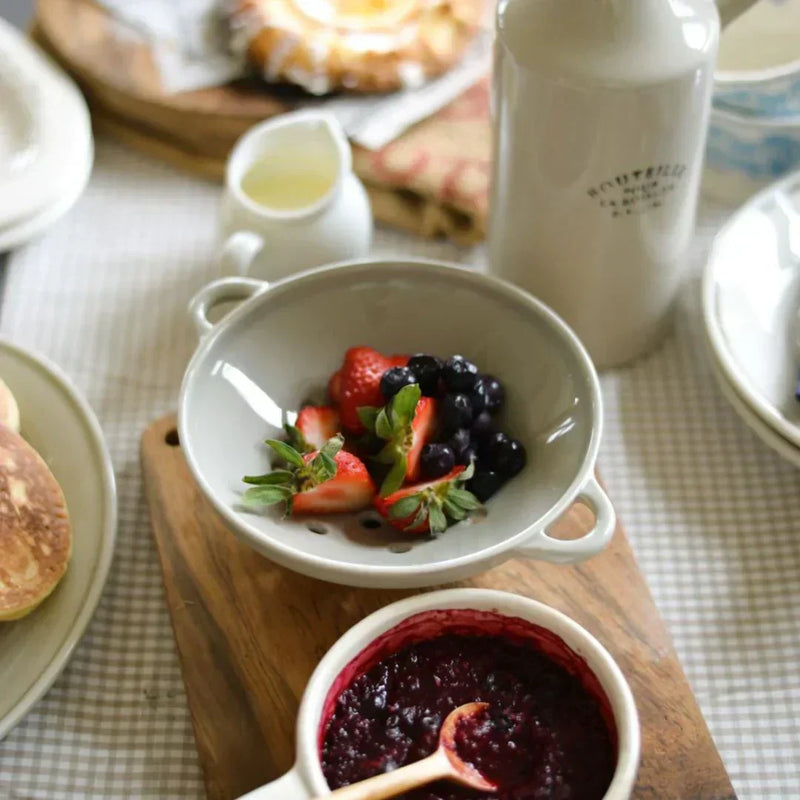 Grey Berry bowl
