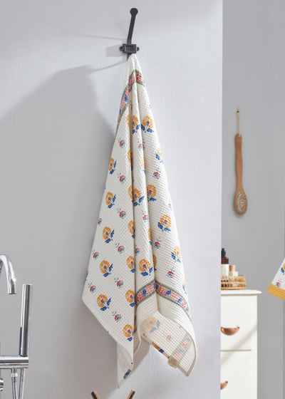 Cotton Waffle bath towel