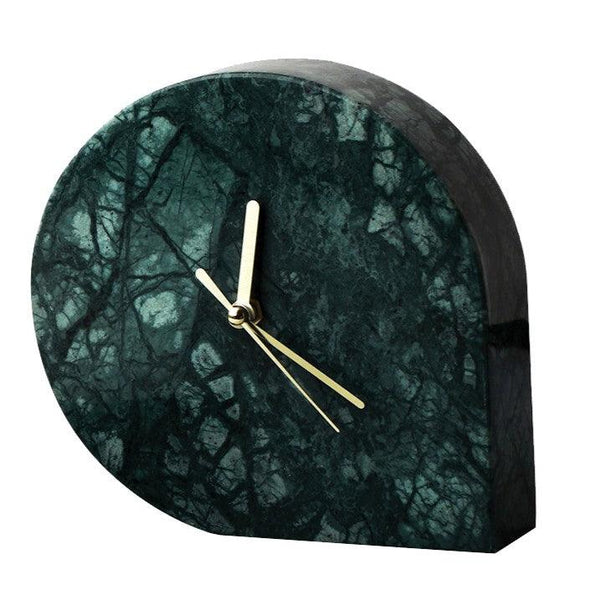 Marble Drop Clock - Green