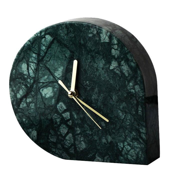 Marble Drop Clock - Green