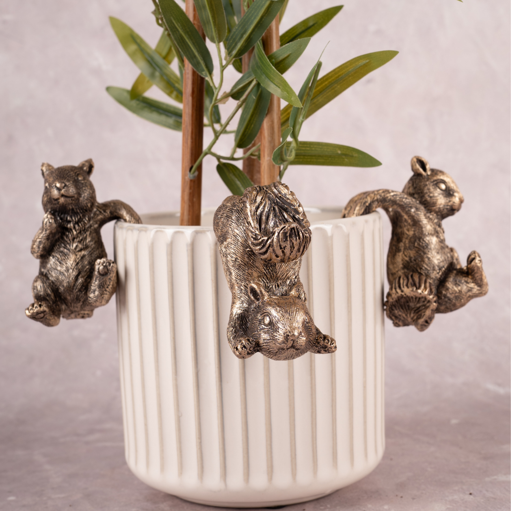 Squirrel Squad - Set of 3 (Gold)