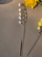 Handblown Glass Stirrers- Flower Buds