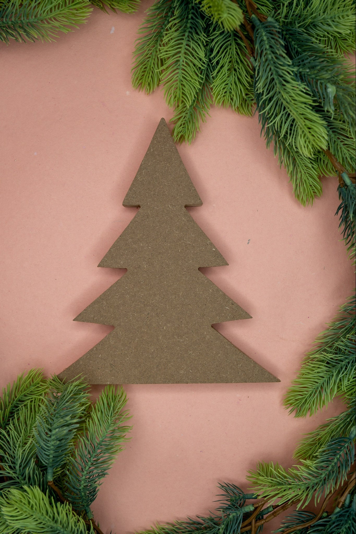 MDF Christmas Tree Cutout 2 (Large)