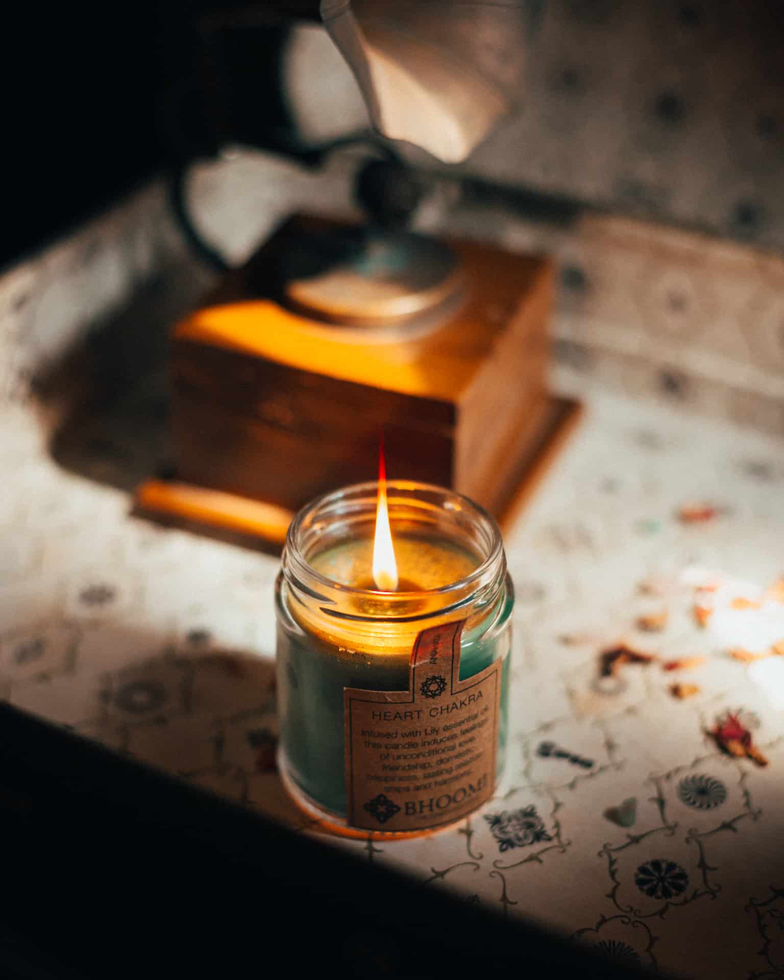 Heart Chakra Candle
