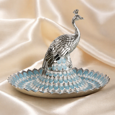 Heritage Peacock Decorative Tray