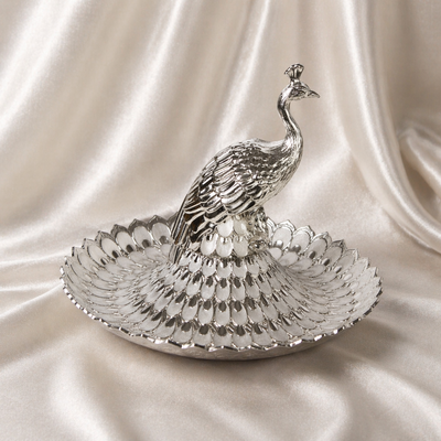 Heritage Peacock Decorative Tray
