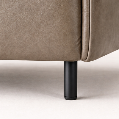 Lucas Accent Chair Grey | Mid Century Accent Chair Smoke Grey