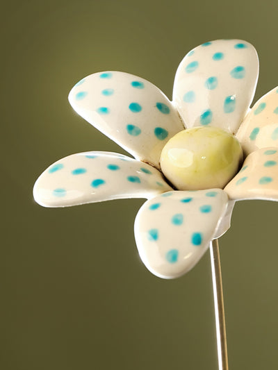 Mod Polka Daisy- Single Stem