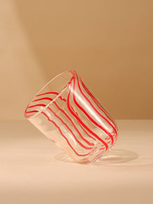 Handblown Glass - Beachcomber Red