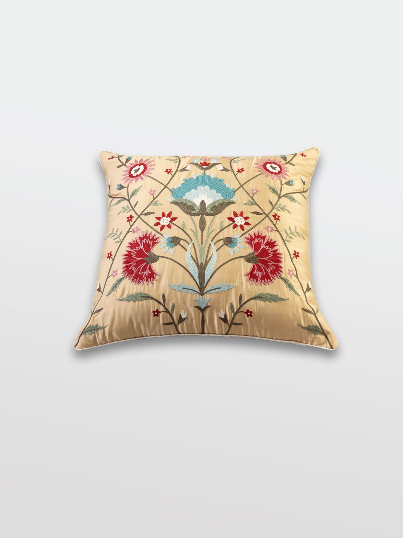 Cushion Cover - Nazish Gold Embroidered