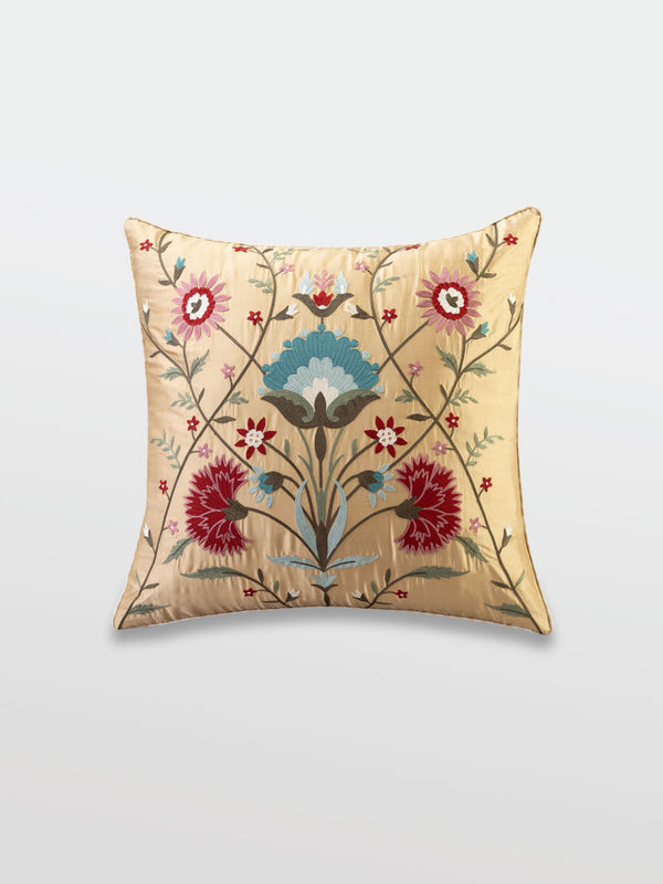 Cushion Cover - Nazish Gold Embroidered