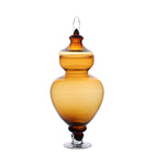 Azzura Brown Vase With Lid - Tall