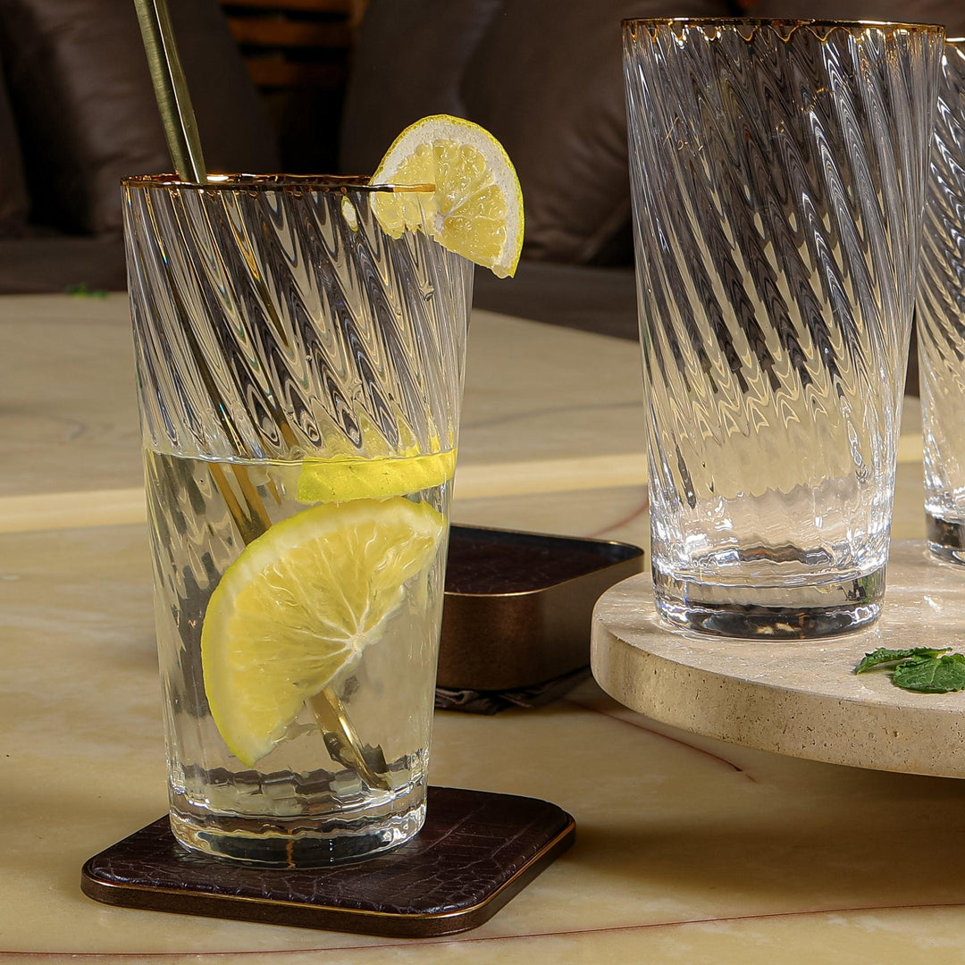 Finesse Set Of 4 High Ball Glasses
