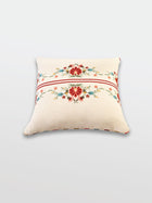 Cushion Cover - Sheen Ivory Embroidered