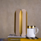 Geometric Vase - Gold