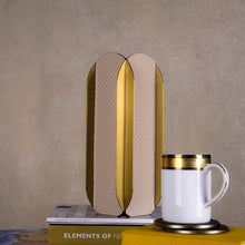 Geometric Vase - Gold