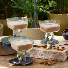 Square Crystal Dessert Bowl - Set of 6
