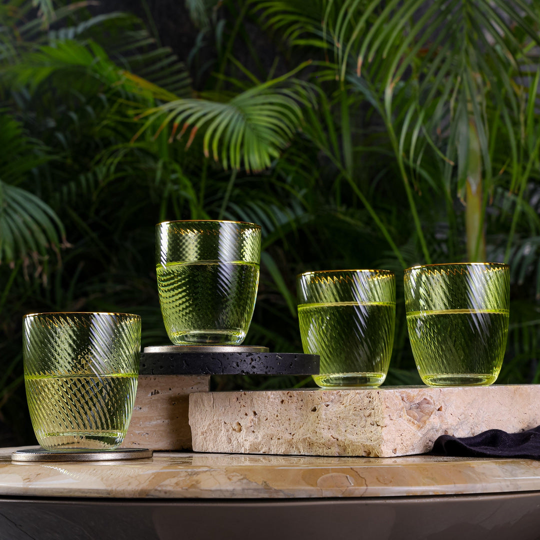 Shade Set Of 4 Whiskey Glasses