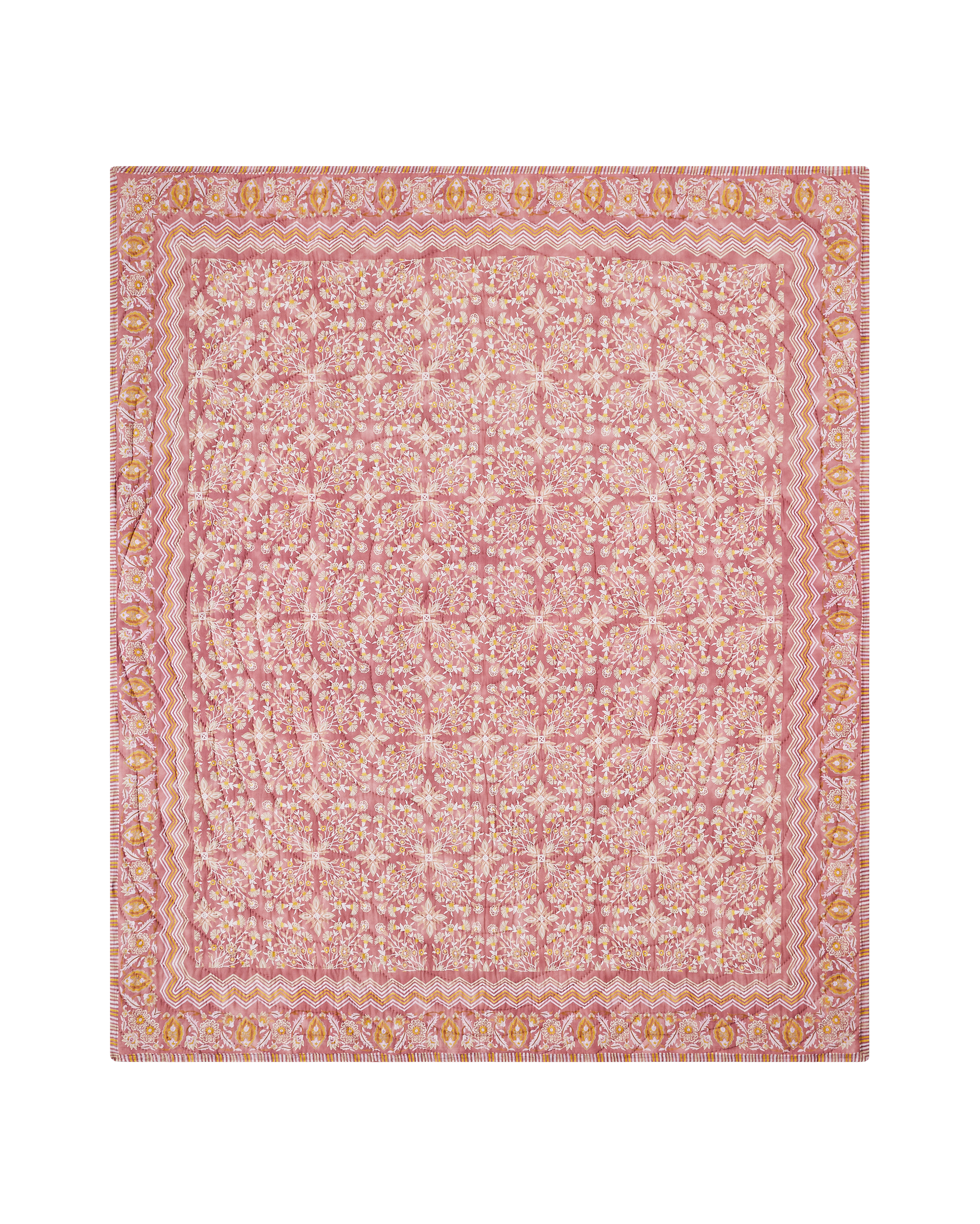 Rahat Red Cotton Quilt