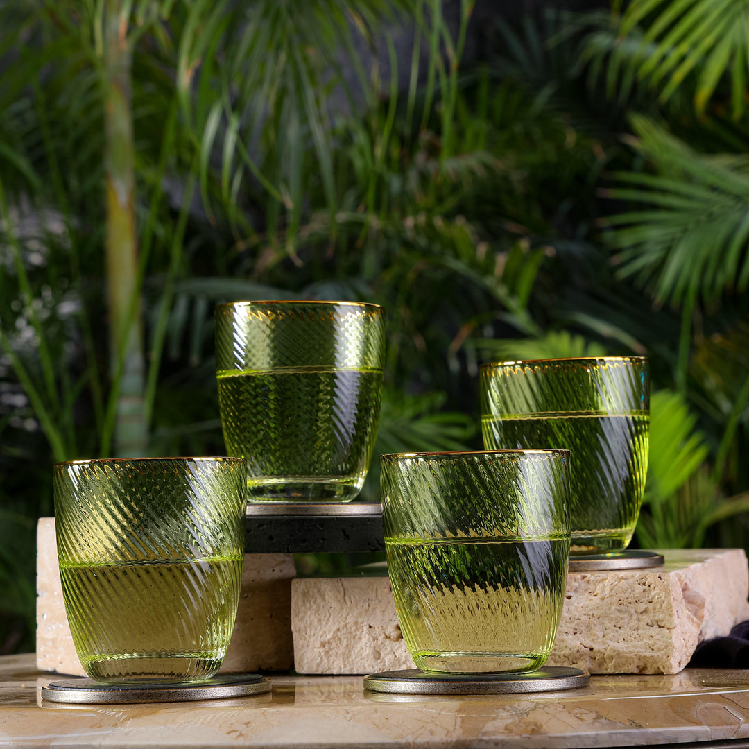 Shade Set Of 4 Whiskey Glasses