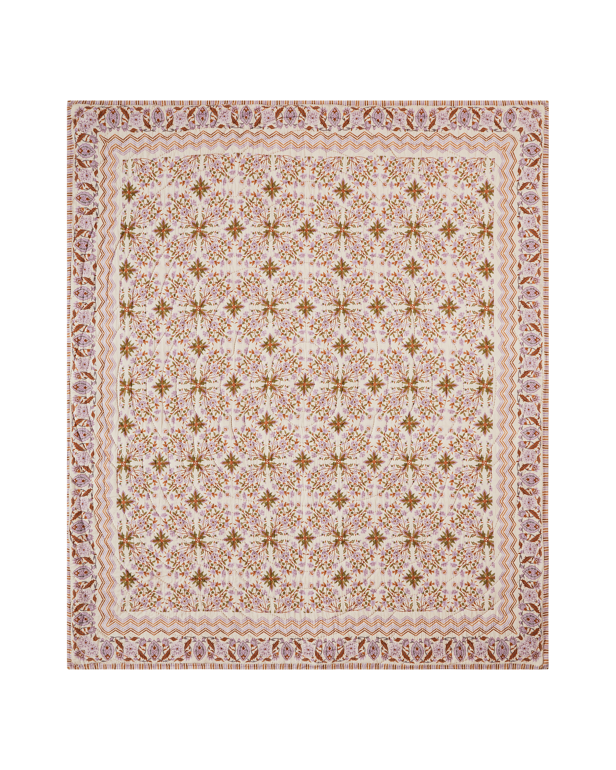 Rahat Yellow Cotton Quilt