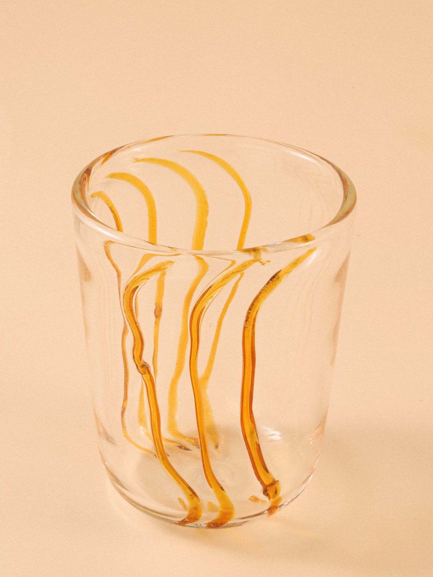 Handblown Amber Glass - Beachcomber