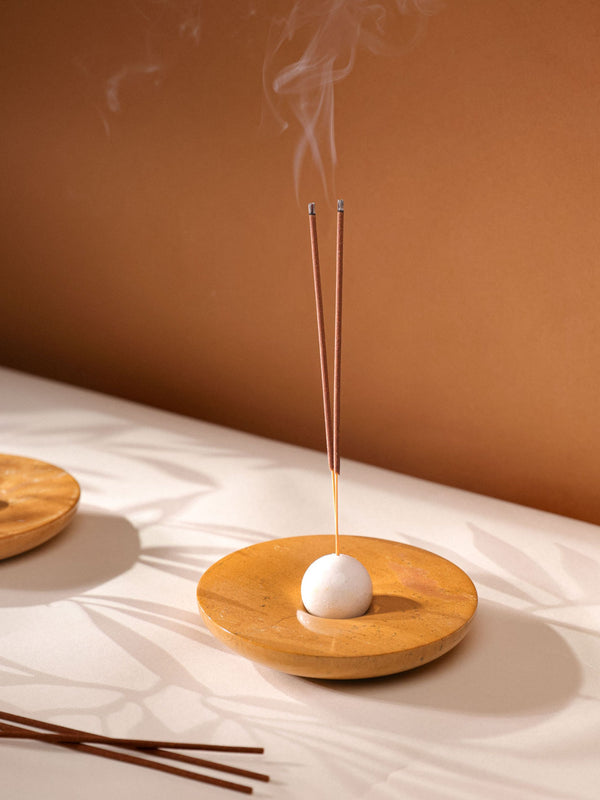 Kaori - Marble Incense Stick Holder