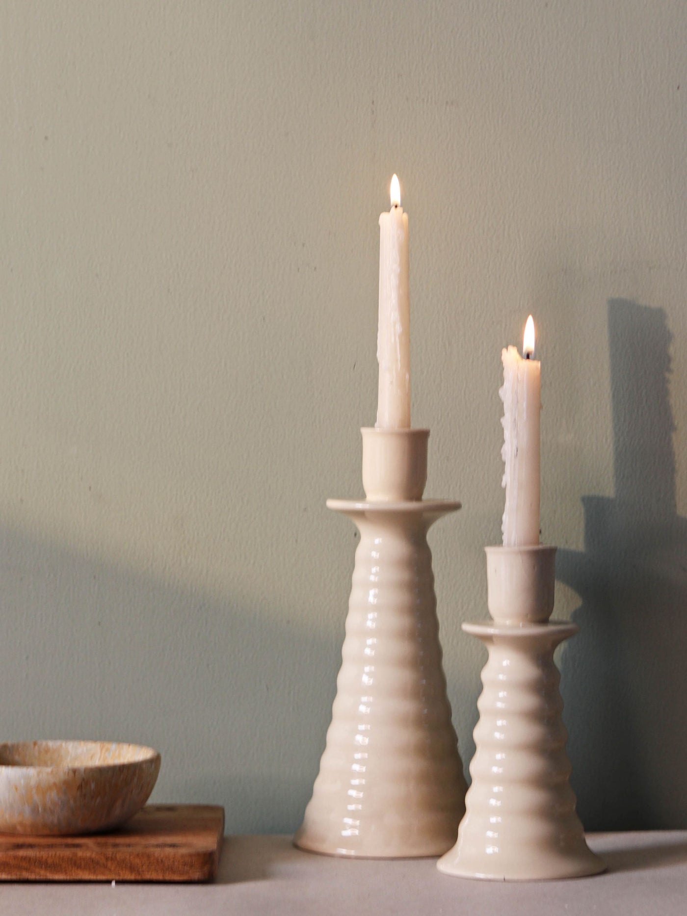 Coil Taper Candle Holder