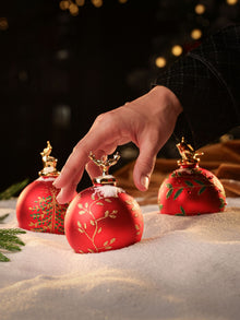 Red & green Christmas Ornaments