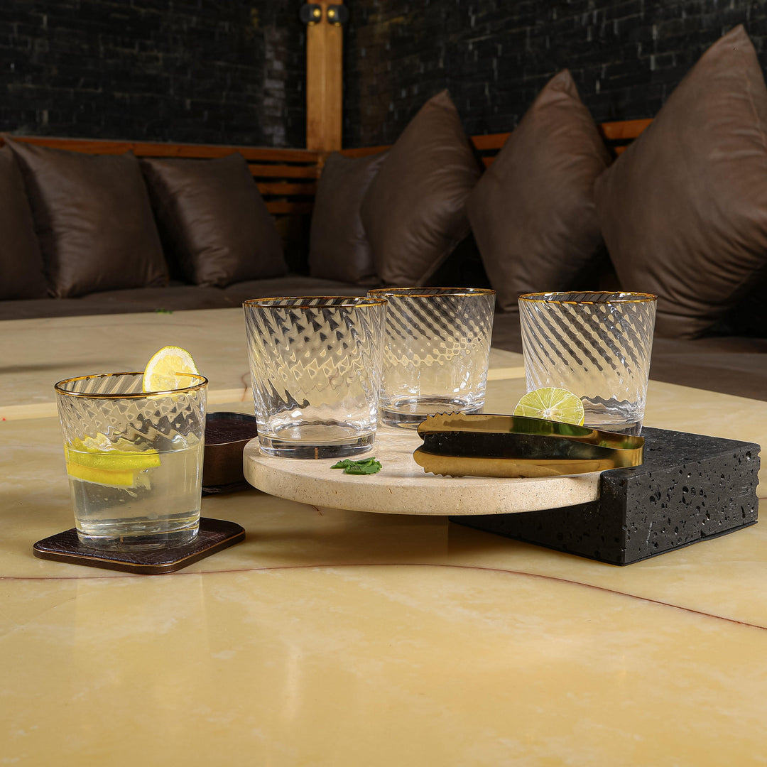 Finesse Set Of 4 Whiskey Glasses