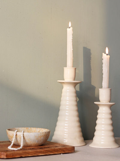 Coil Taper Candle Holder