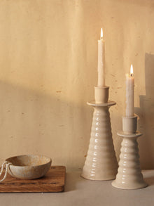 Coil Taper Candle Holder