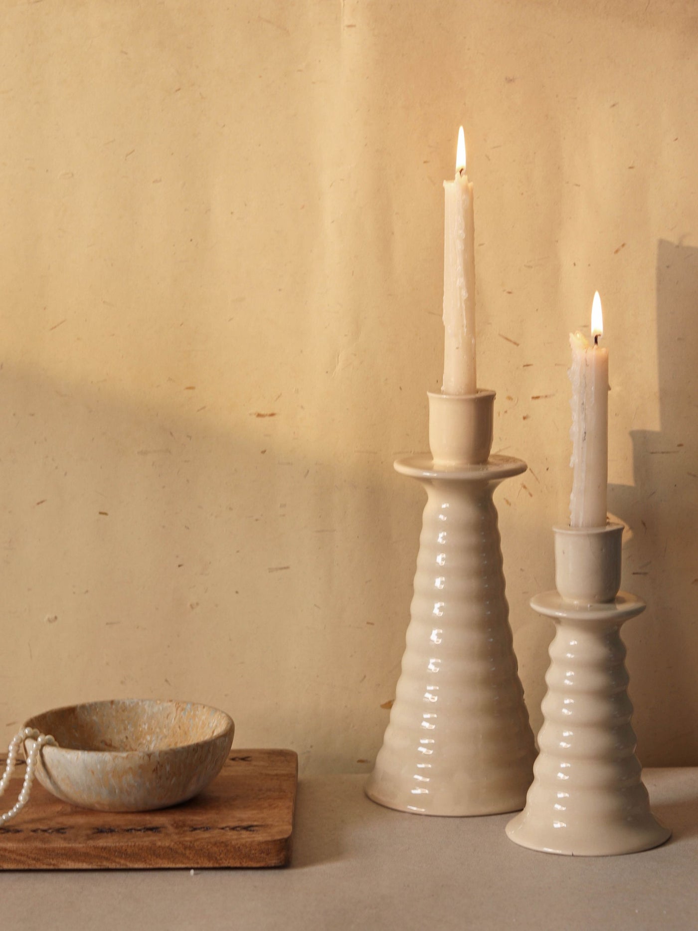 Coil Taper Candle Holder