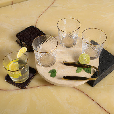 Finesse Set Of 4 Whiskey Glasses