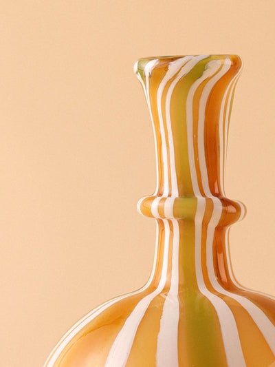 Murano Glass Vase - Earthy Hues