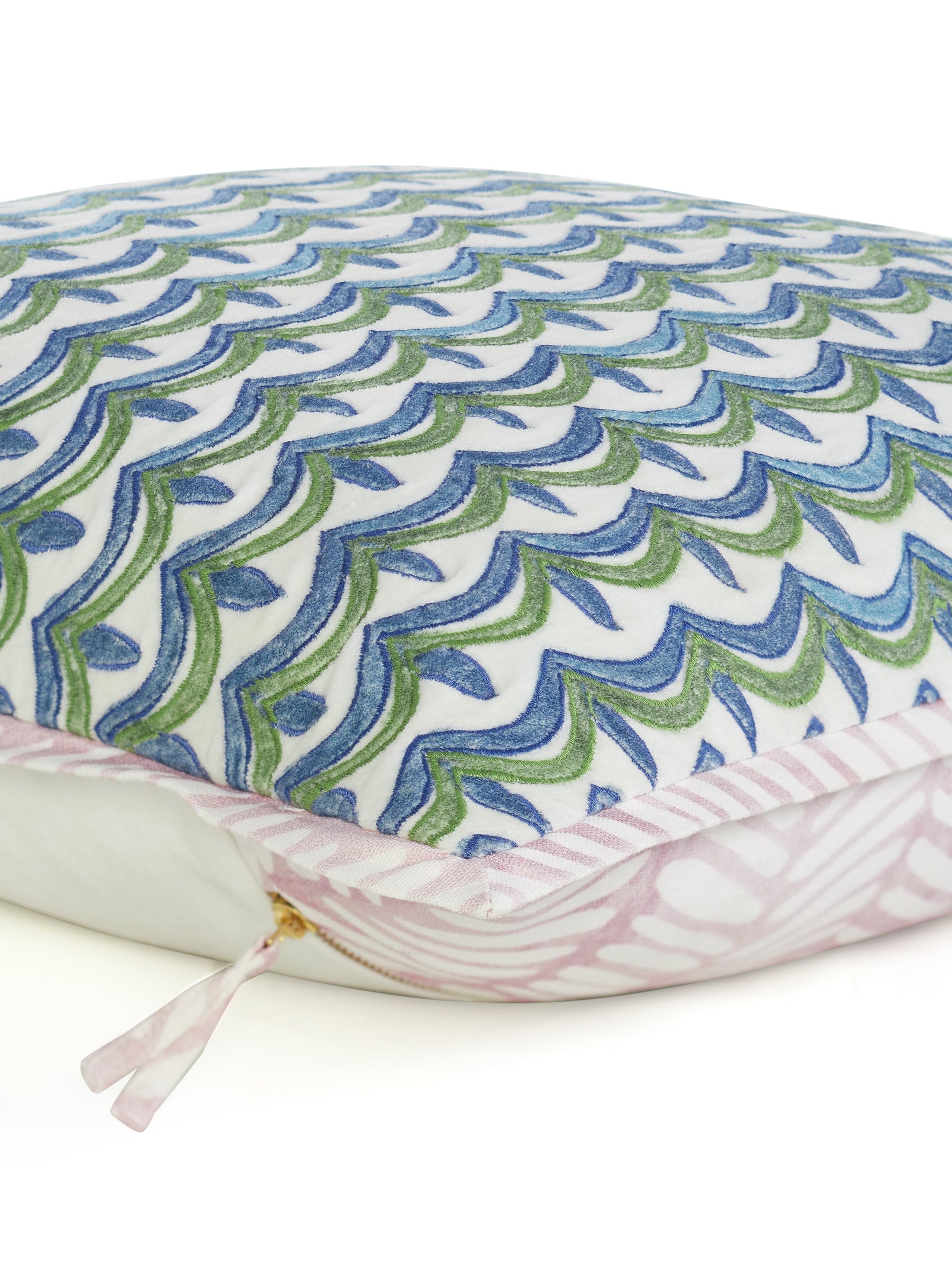 Ayna Mono Mood Blue Cushion Cover