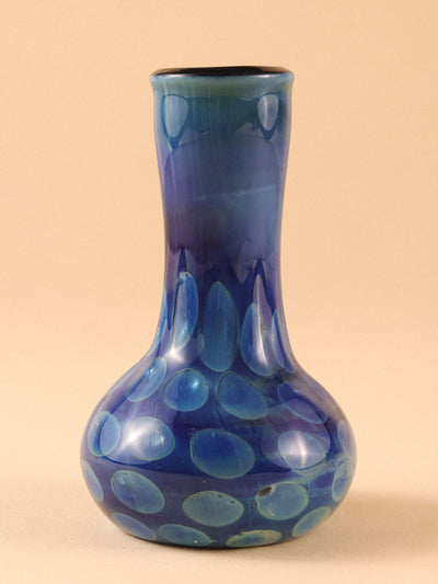 Murano Glass Vase - Blue Hues