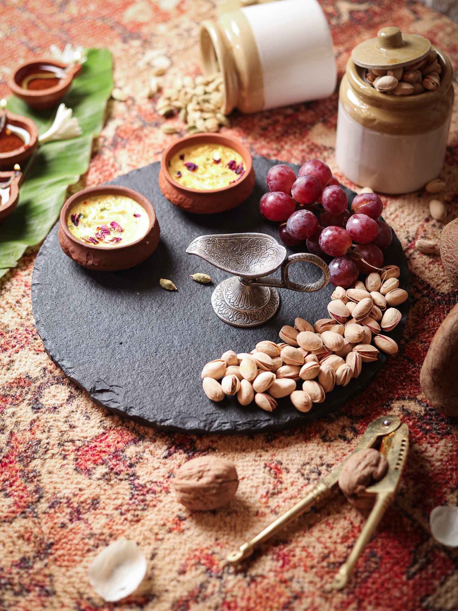 Round Slate Platter